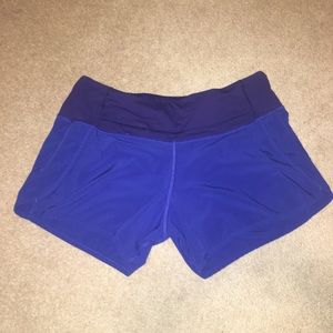Dark Blue Lululemon Shorts